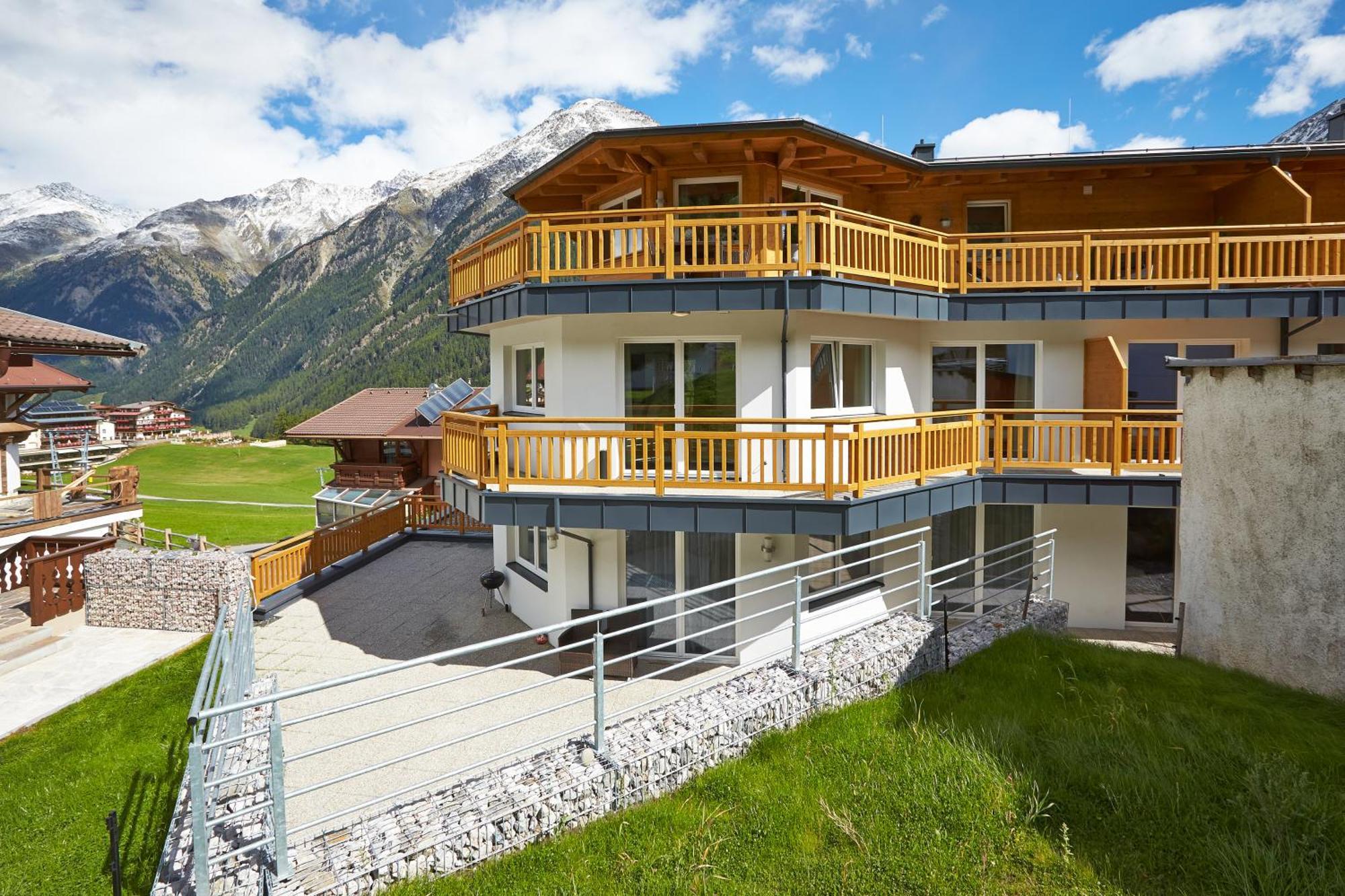 Alpendiamond Ski In & Bike Out Apartments Top 200, 400 & Penthouse 600 Зёльден Экстерьер фото